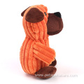 Chewing Plush Small Animal Dog Toy with Sound